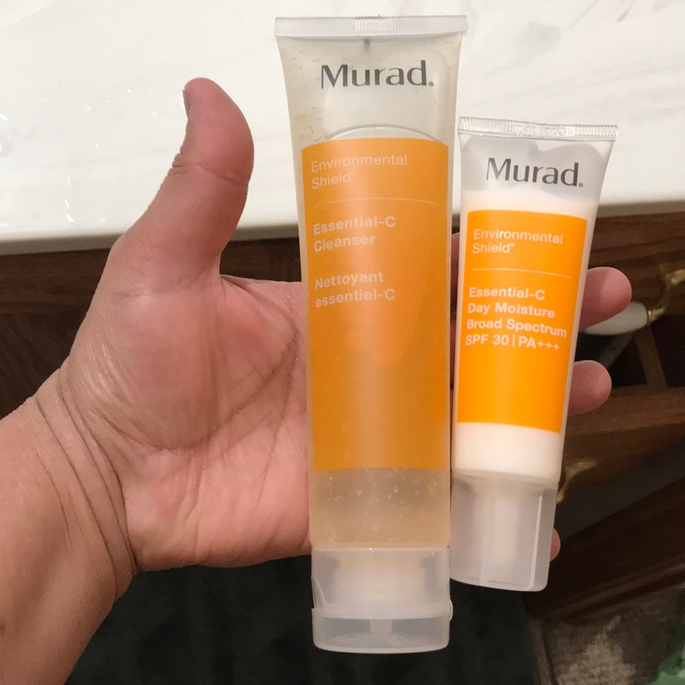 Murad Essential-C cleanser & day moisture  spf 30